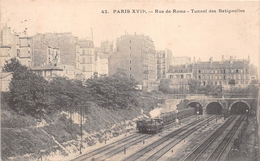 ¤¤   -   PARIS   -  Rue De Rome  -  Tunnel Des Batignolles  -  Train De La Ceinture ?  -  Chemin De Fer   -   ¤¤ - Arrondissement: 17