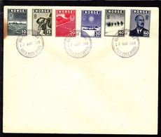 1944. NORWEGIAN ARMY FIELD POST OFFICE 17 MAY 1944 On Cover With 10 - 60 øre. (Michel 278-283) - JF101591 - Lettres & Documents