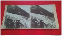 PHOTOGRAPHIE AU CHALET DU CHAPEAU LE GLACIER DES BOIS - Stereo-Photographie