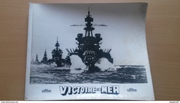 AFFICHETTE FILM DE GUERRE VICTOIRE EN MER SOFRADIS BATEAU - Afiches