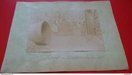 PHOTO METIER FABRICATION DU CIDRE CONDE 1908 ET MAISON - Métiers