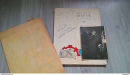 BULLETIN DE L E.S.F.T.B DE MULHOUSE 1951 AVEC AUTOGRAPHE DE BILL COLEMAN ET PIERRE SPIERS AFFICHE BAL DE LA FILATURE - Autres & Non Classés