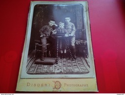 PHOTO DISDERI PHOTOGRAPHE PARIS ENFANTS - Anciennes (Av. 1900)