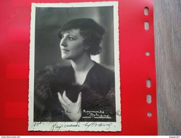 PHOTO DEDICACE RAYMONDE SYLVANE - Signed Photographs