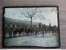 PHOTO GENDARMERIE GENDARME CAVALIERS LIEU A IDENTIFIER - Mestieri