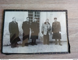 PHOTO GENDARMERIE GENDARME CAVALIERS LIEU A IDENTIFIER - Métiers