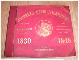 JOURNEES REVOLUTIONNAIRES M ARMAND DAYOT 1830 1848 - 1801-1900
