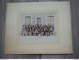 GRANDE PHOTO TROYES FANFARE DES CHEMINS DE FER - Anciennes (Av. 1900)