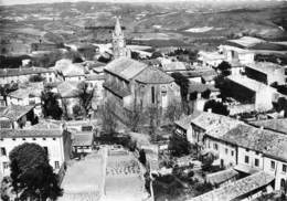 11-FANGEAUX- VUE DU CIEL L'EGLISE XIVe S - Autres & Non Classés