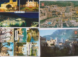 4 CPM MONACO (voir Timbres) - Collezioni & Lotti