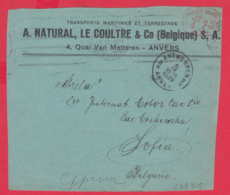 239715 / ANVERS 1929 1.75 F. , E 124 - TRANSPORTS MARITIMES ET TERRESTRES , Machine Stamps (ATM) Belgique Belgium - Autres & Non Classés