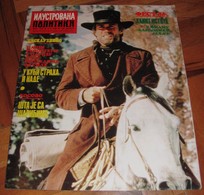 Clint Eastwood - ILUSTROVANA POLITIKA Yugoslavian February 1986 VERY RARE - Magazines