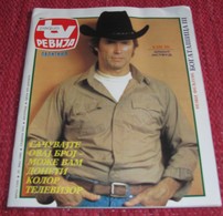 Clint Eastwood RADIO TV REVIJA Yugoslavian May 1988 VERY RARE - Magazines