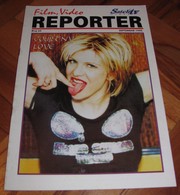 Courtney Love - REPORTER Serbian September 1998 VERY RARE - Magazines
