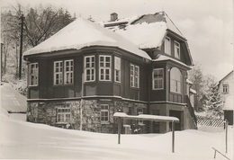 AK Thum Jugendherberge Robert Reinhold Winter A Auerbach Ehrenfriedersdorf Gelenau Geyer Drebach Zwönitz Erzgebirge DDR - Thum