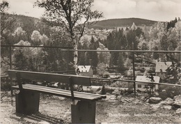 AK Thum Aussichtspunkt Aussicht Bastei Bank A Auerbach Ehrenfriedersdorf Gelenau Geyer Drebach Zwönitz Erzgebirge DDR - Thum