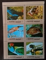 MANAMA, Oiseaux, Birds, Pajaros. Perroquet, Aigle, Etc.. Serie Complete 6 Valeurs ** MNH - Autres & Non Classés