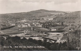 AK Aue Siedlung Otto Grotewohl Stadion Erzgebirgsstadion A Auer Chemnitzer Straße Schlema Schwarzenberg Erzgebirge DDR - Aue