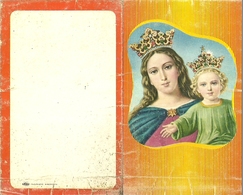 3151 " CALENDARIO 1975 " LA MADONNA COL BAMBIN GESU' - ORIGINALE - Small : 1971-80