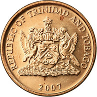 Monnaie, TRINIDAD & TOBAGO, Cent, 2007, Franklin Mint, SUP, Bronze, KM:29 - Trinité & Tobago