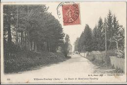 CPA - Villers Farlay - La Route De Mont Sous Vaudrey - Villers Farlay