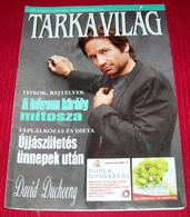 David Duchovny TARKA VILAG Serbian January 2012 VERY RARE - Magazines