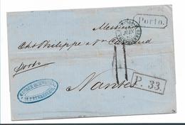 Rl130 / RUSSLAND - St. Petersburg 1862 Nach Nantes - Lettres & Documents