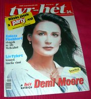 Demi Moore  TVR HET Hungarian August 1999 RARE - Magazines