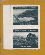 Vinhetas Da Serra Da Estrela, Manteigas. Lagoa Da Paixão. Cantaro Magro. Snow. Vignettes Of Serra Da Estrela. Tourism. - Local Post Stamps