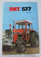 IMT 577 DV De Luxe Tractor Brochure,Prospect,Traktor,Industry Of Agricultural Machines,Tractors,Belgrade,Yugoslavia - Trattori