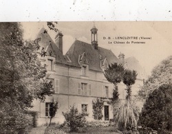 LENCLOITRE LE CHATEAU DU PONTEREAU - Lencloitre