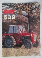 IMT 539 Tractor Brochure,Prospect,Traktor,Industry Of Agricultural Machines,Tractors,Belgrade,Yugoslavia - Trattori
