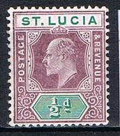 COLONIES ANGLAISES-ST LUCIE YT 48* - Ste Lucie (...-1978)