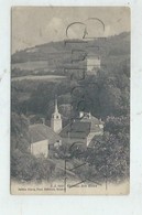 Les Clées (Suisse, Vaud) : Vue  Générale Sur Le Quartier De L'église Et Du Chateau Env 1910 PF. - Les Clées