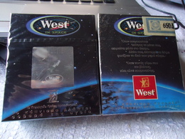 GREECE Mint BOX EY WEST SPACE LIMITED EDITION RRR 2 SCAN - Empty Tobacco Boxes