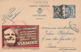 Carte Postale  - Pub Viamine- Scan Recto-verso - Cartes Postales 1934-1951