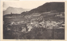 LAVAL (Isère) Vue Générale Et La Dent De Crolles (2066m) Circulé 1947 - Laval