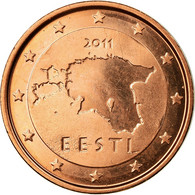 Estonia, 2 Euro Cent, 2011, TTB, Copper Plated Steel, KM:62 - Estonia