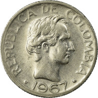 Monnaie, Colombie, 20 Centavos, 1967, TTB, Nickel Clad Steel, KM:227 - Kolumbien