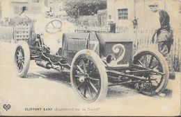 Voiture De Course: Cliffort Earp (Angleterre) Sur Sa Napier - Phototypie De La Havane - Carte V.D.C. Non Circulée - Autres & Non Classés