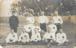 Equipe De Foot-ball Militaire (étoile 112e) à Identifier: Pioupious Champions De La Côte D'Azur 1913 - Fútbol