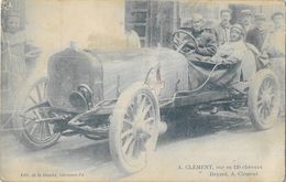 Course Automobile: A. Clément Sur Sa 120 Chevaux Bayard - Edition De La Havane - Carte Non Circulée - Andere & Zonder Classificatie