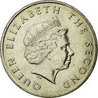 Monnaie, Etats Des Caraibes Orientales, Elizabeth II, 25 Cents, 2007, British - Caraïbes Orientales (Etats Des)