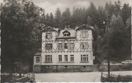 AK Langenberg HO Hotel St. Katharina A Raschau Markersbach Wildenau Waschleithe Schwarzbach Schwarzenberg Erzgebirge DDR - Markersbach