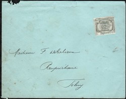 Lettre Affranchie Avec Un Timbre Préoblitéré Envoyée De Bruxelles Vers Feluy En 1902 - Roulettes 1900-09