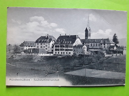 MUNCHENBUCHSEE,Bern Schweiz / Suisse,Taubstummenanstalt.Tennis Court Cachet AMBULANT BAHNPOST, 1929 > BERLIN STEGLITZ TB - Court