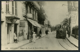 Reproduction Ancienne D'une CPA - Dinard - Le Départ Du Tram De Saint-Briac - Voir 2 Scans - Dinard