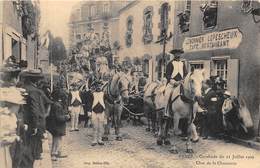 53-ERNEE- CAVALCADE DU 11 JUILLET 1909 CHAR DE LA CHAUSSURE - Ernee