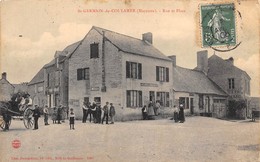 53-SAINT-GERMAIN-DE-COULAMER- RUE ET PLACE - Villaines La Juhel