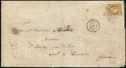 Let EMISSION DE 1849 - 1    10c. Bistre-jaune, Obl. ETOILE S. LAC, Càd PARIS 19/1/52, Frappes TTB - 1849-1850 Cérès